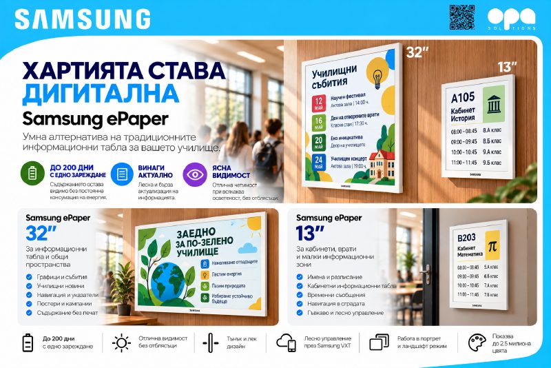 Samsung ePaper – брошура